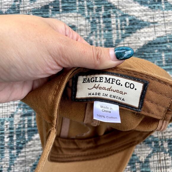 Grand Ole Opry Nashville TN Baseball Cap Hat Eagle Co Cotton Brown - Picture 6 of 7